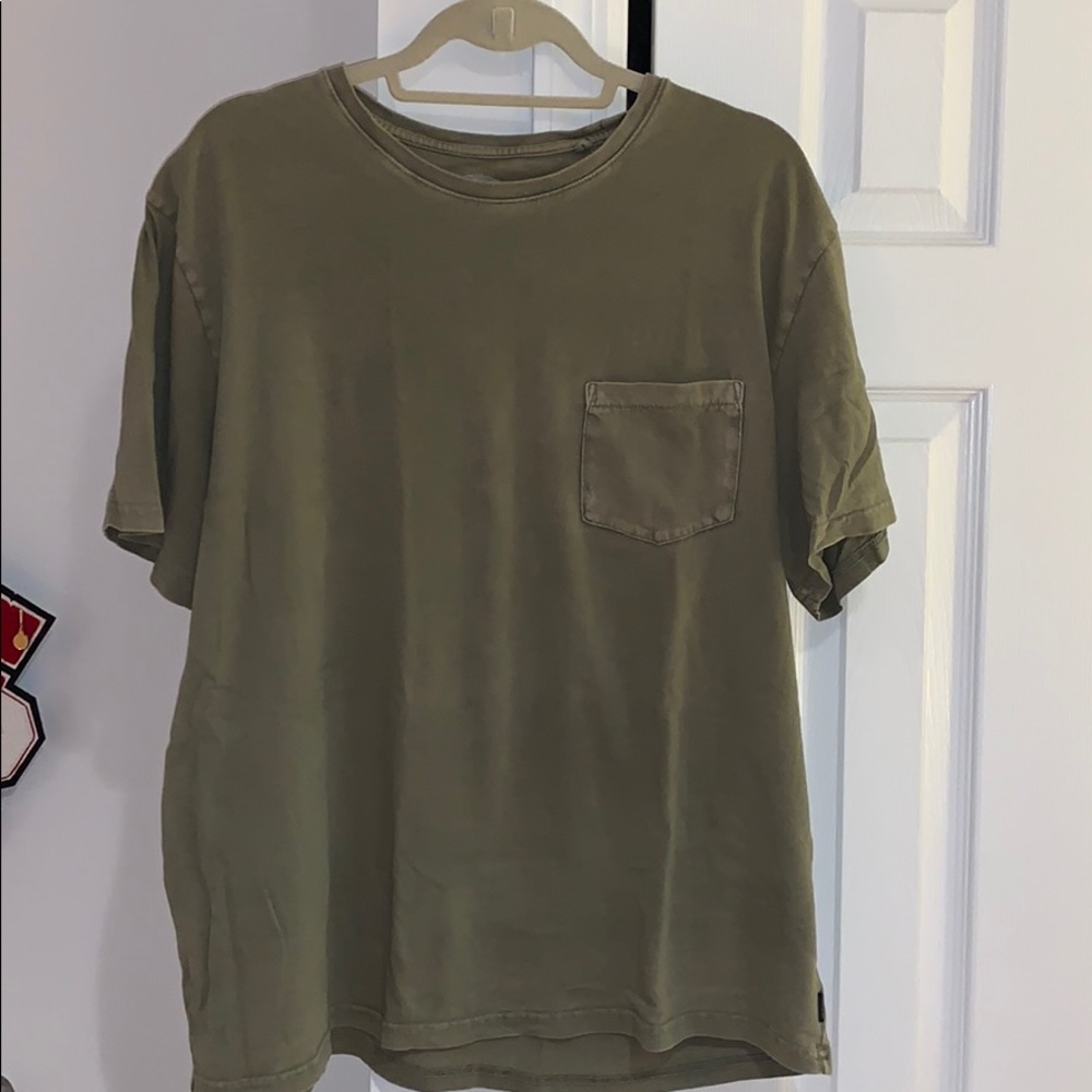 Lucky Brand Olive Green tshirt Size XL